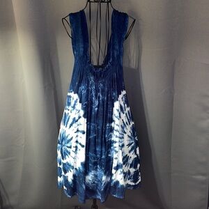 NWOT.  Just From Bali.  Women’s Tie-dye dress.